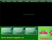 Tablet Screenshot of chismirrigation.com